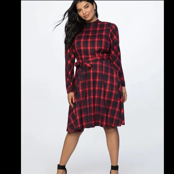 flannel fit and flare dress Toad & Co Women's Re-Form Flannel Shirt Dress - XS main image 1